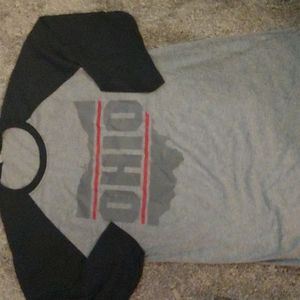 Ohio t-shirt Medium, Gray & black